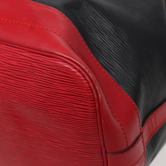 LOUIS VUITTON Epi Noe Shoulder Bag By color Black Red M44017 LV Auth 79238 - Picture 9 of 16